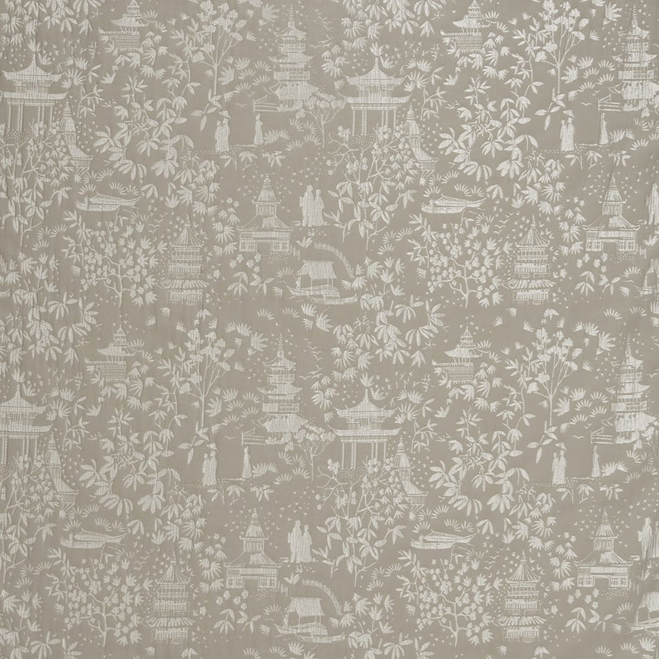 Iliv Orientalis Chinoiserie Saffron Fabric