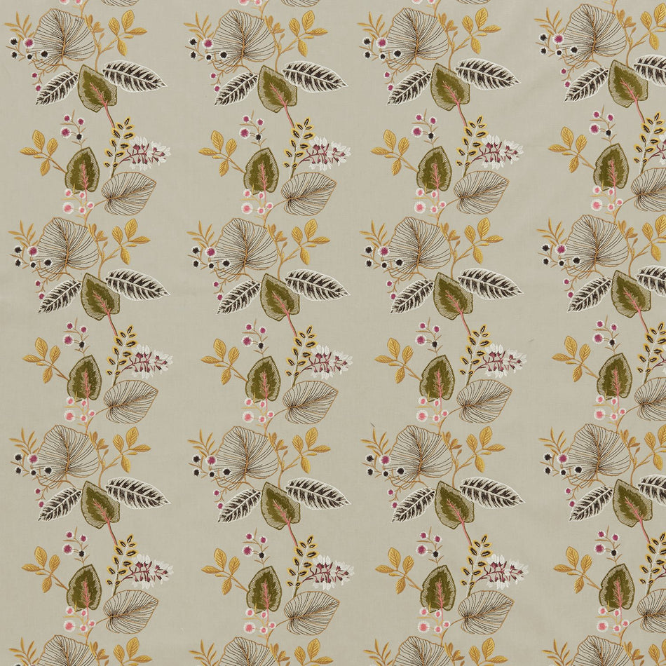 Iliv Rainforest Serengeti Cranberry Fabric