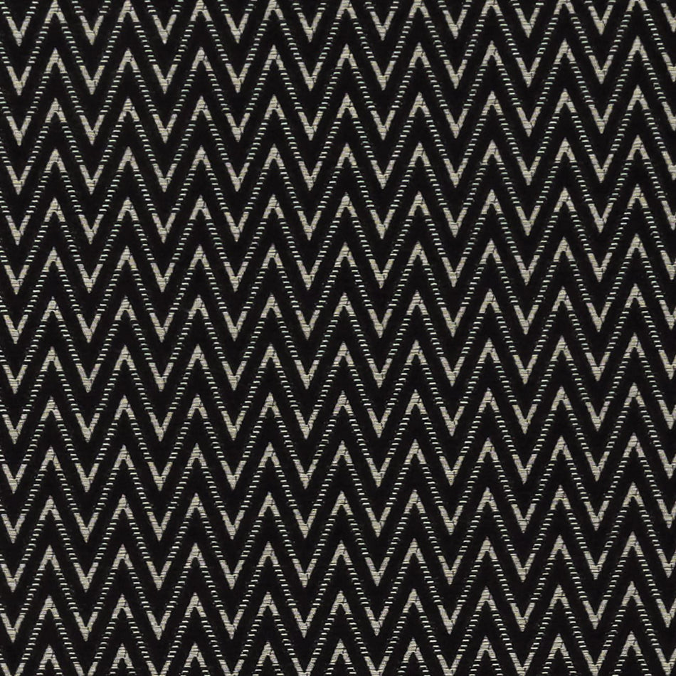 Clarke & Clarke Avalon Zion Noir Fabric