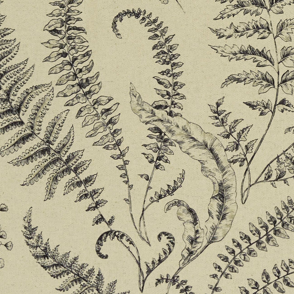 Clarke & Clarke Eden Folium Linen Fabric