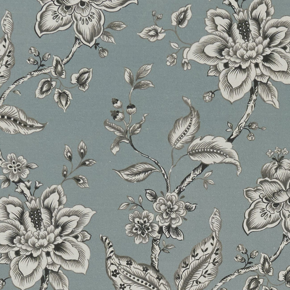 Clarke & Clarke Eden Palampore Mineral Fabric