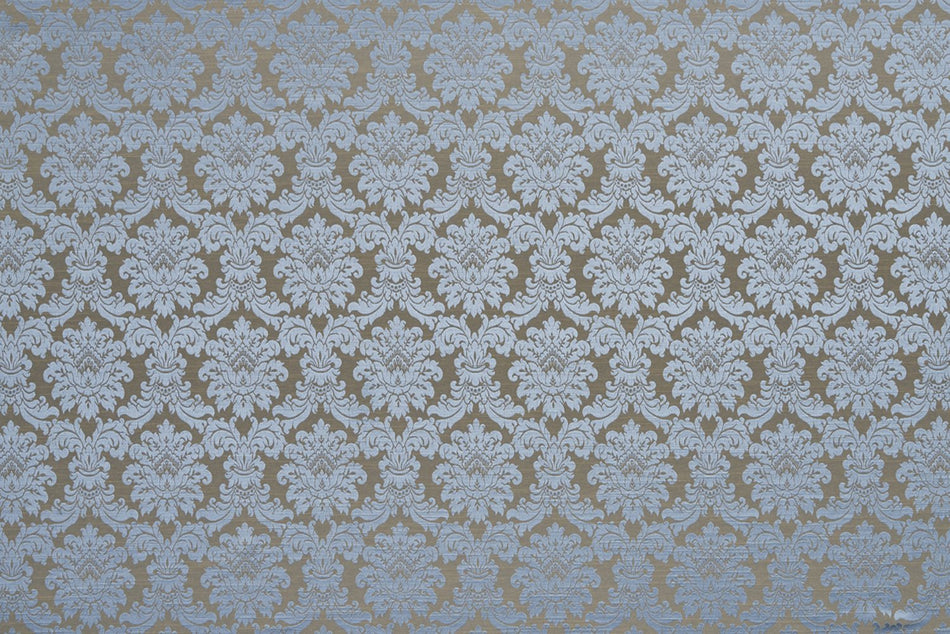 Beaumont Textiles Opera Eleanor Coastal Blue Fabric