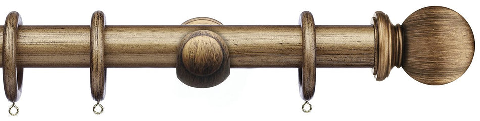 Integra Masterpiece 35mm, 50mm Pole Black Gold, Cup, Ball