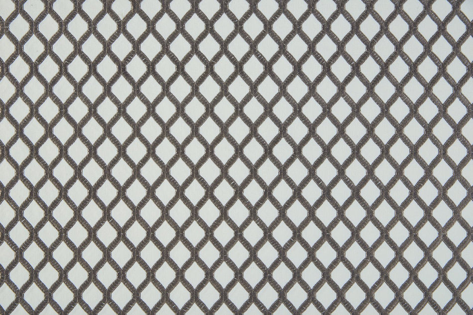 Beaumont Textiles Marrakech Mosaic Ash Fabric