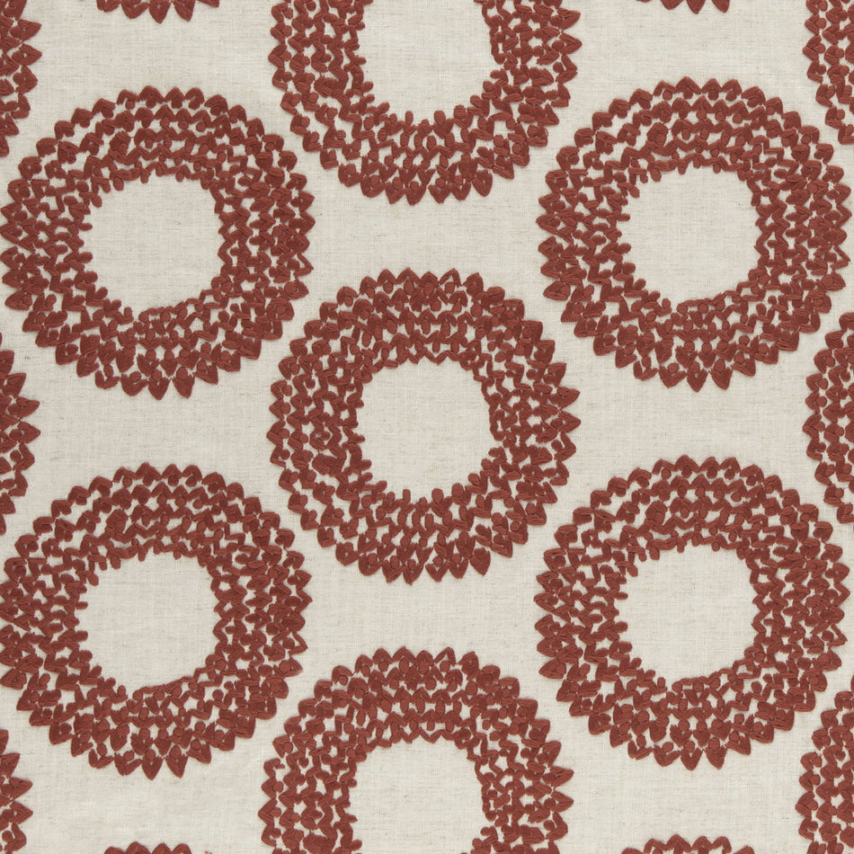 Clarke & Clarke Amara Dashiki Cinnabar Fabric