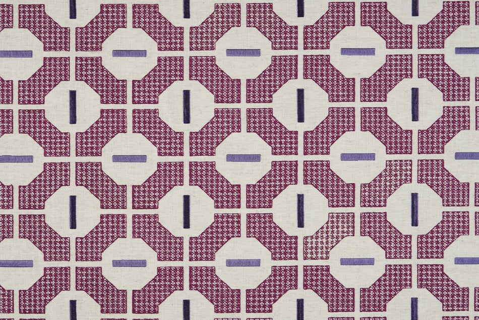 Beaumont Textiles Carnival Rumba Fuchsia Fabric