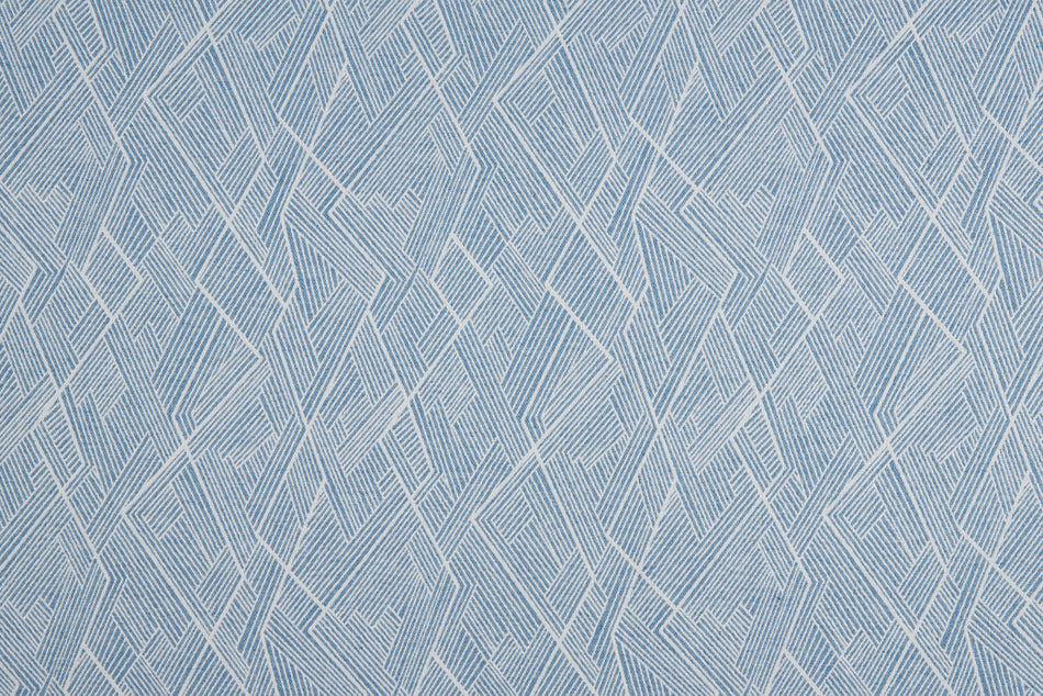 Beaumont Textiles Sherwood Thicket Sky Blue Fabric