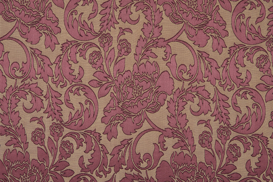 Beaumont Textiles Manor Longleat Dusky Rose Fabric