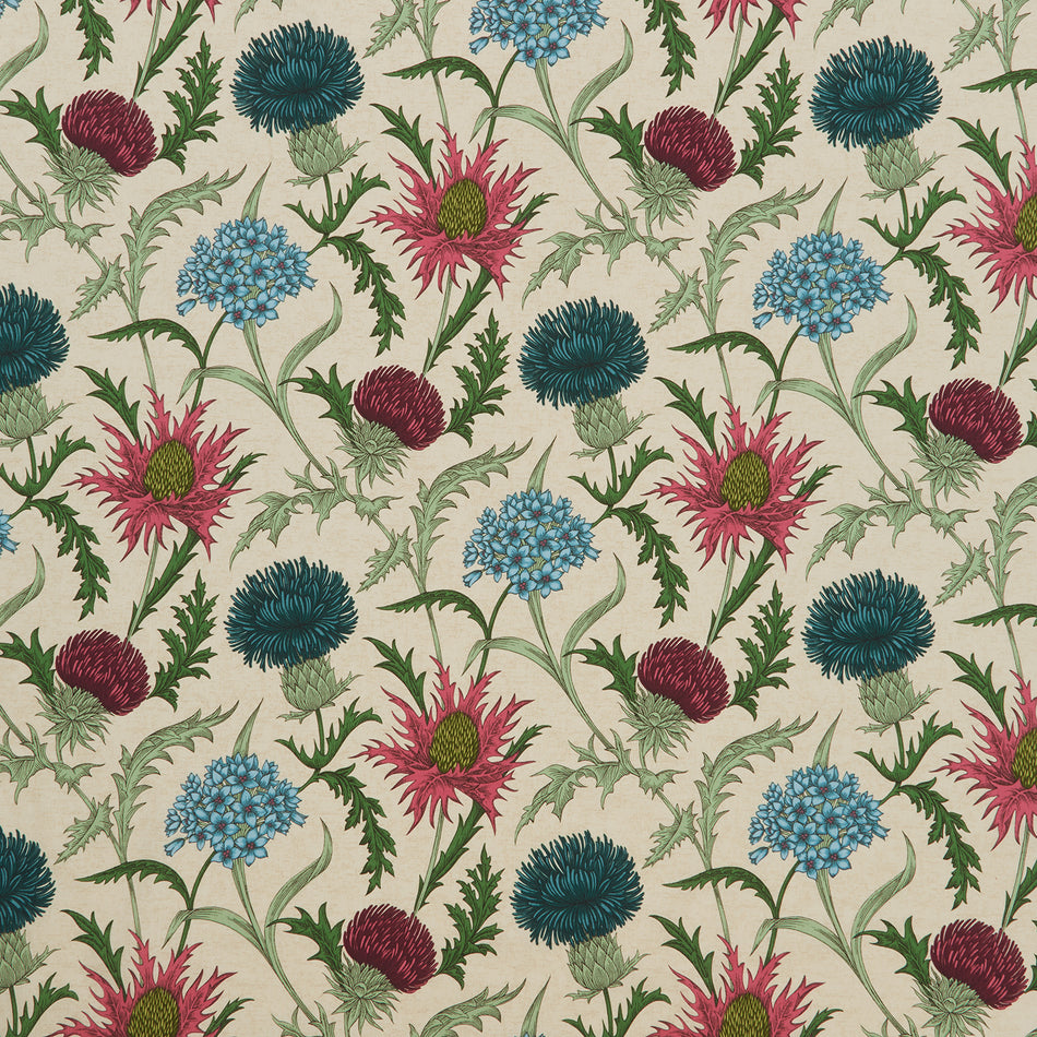 Iliv Botanist Acanthium Carmine Fabric