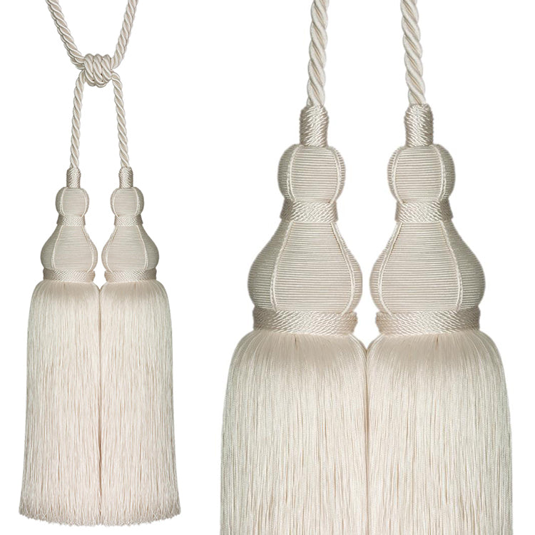 JLS Oasis Rope Double Tieback, Pearl