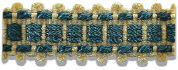 JLS Quartet Trimming Braid, Teal