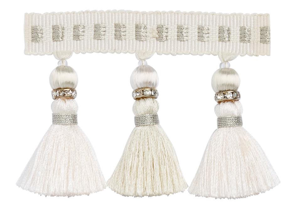 JLS Astral Tassel Fringe, Cream