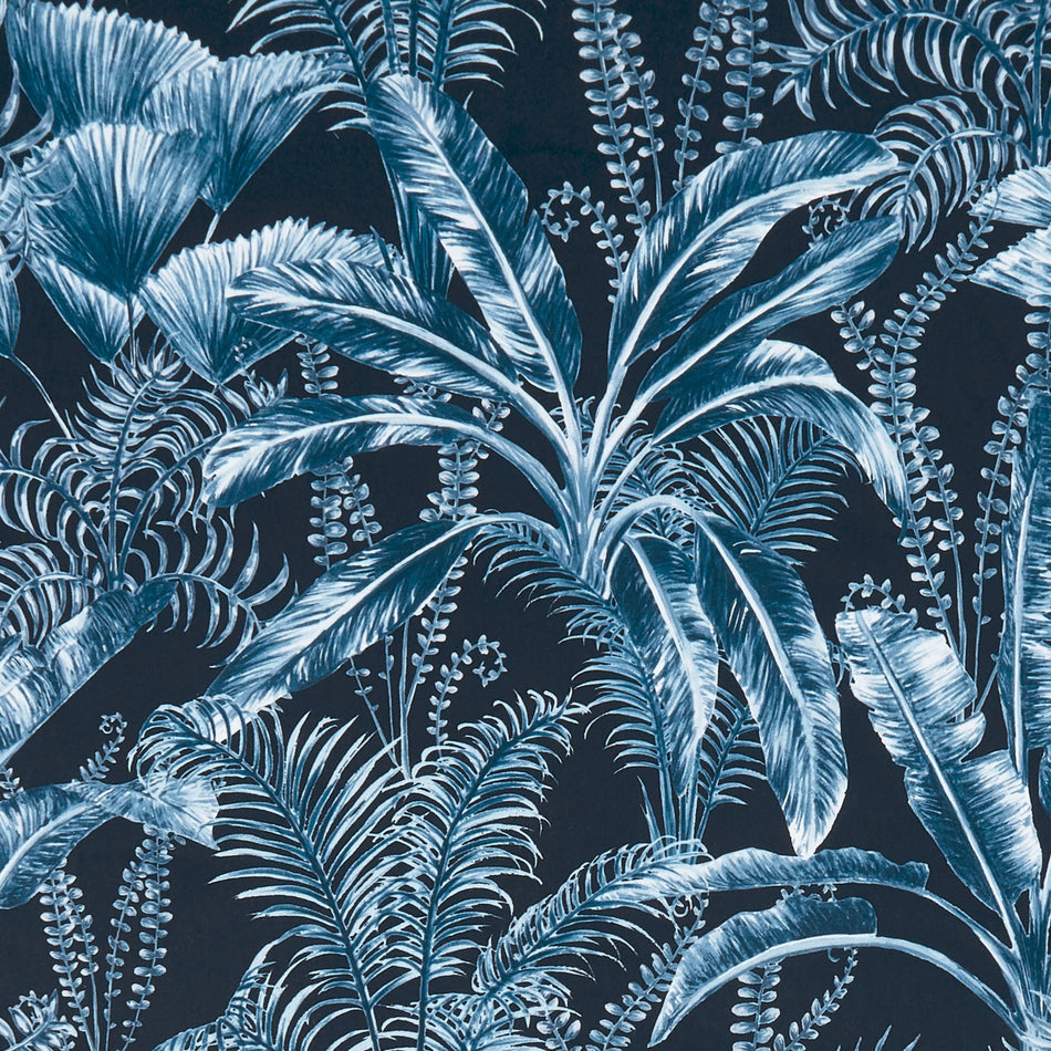 Clarke & Clarke Prince of Persia Majorelle Velvet Midnight Fabric
