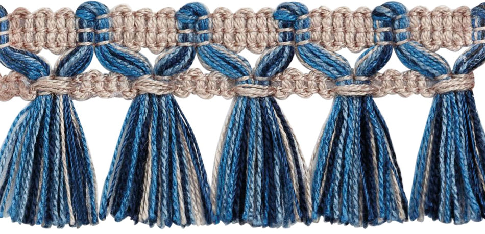 JLS Leopard Tassel Fringe Trim LP505/01