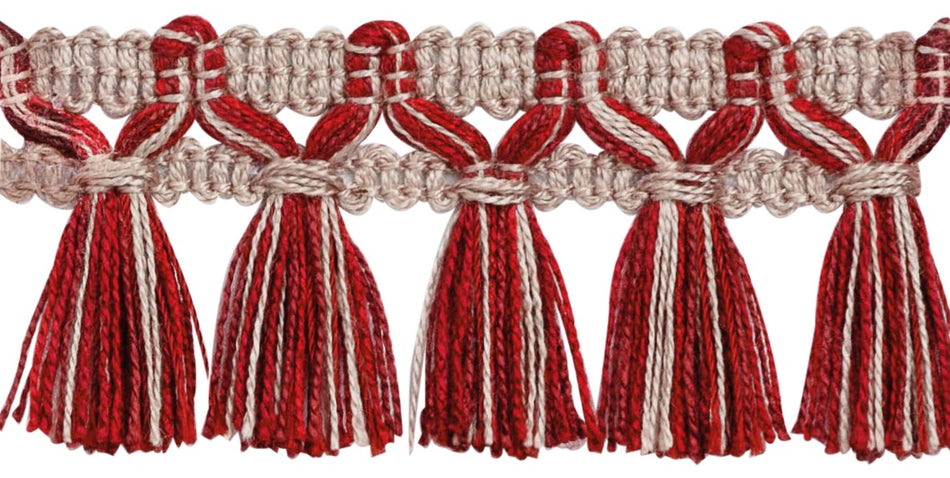 JLS Leopard Tassel Fringe Trim LP505/07