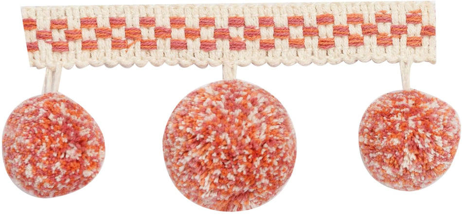 JLS Leopard Pom Pom Trim LP100/13