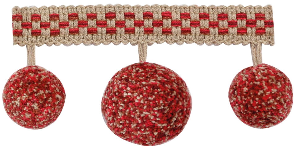 JLS Leopard Pom Pom Trim LP100/07