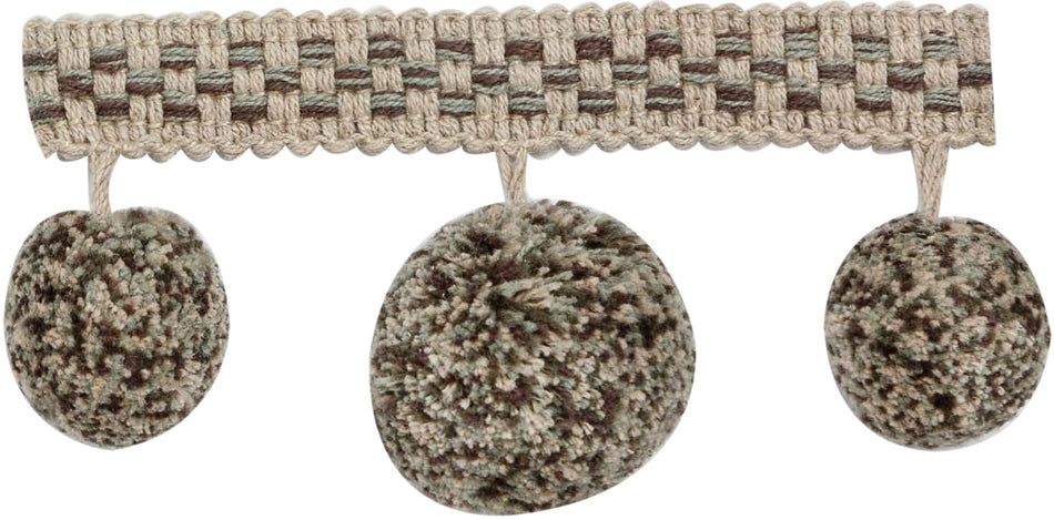 JLS Leopard Pom Pom Trim LP100/05