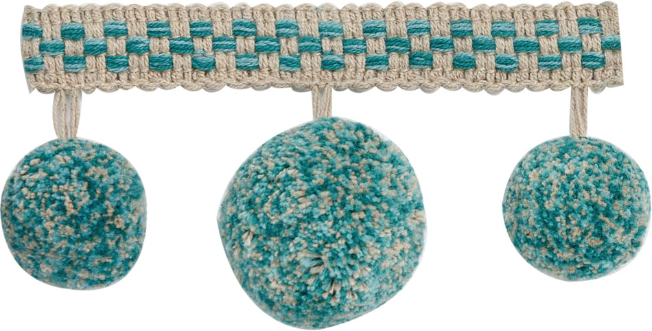 JLS Leopard Pom Pom Trim LP100/03