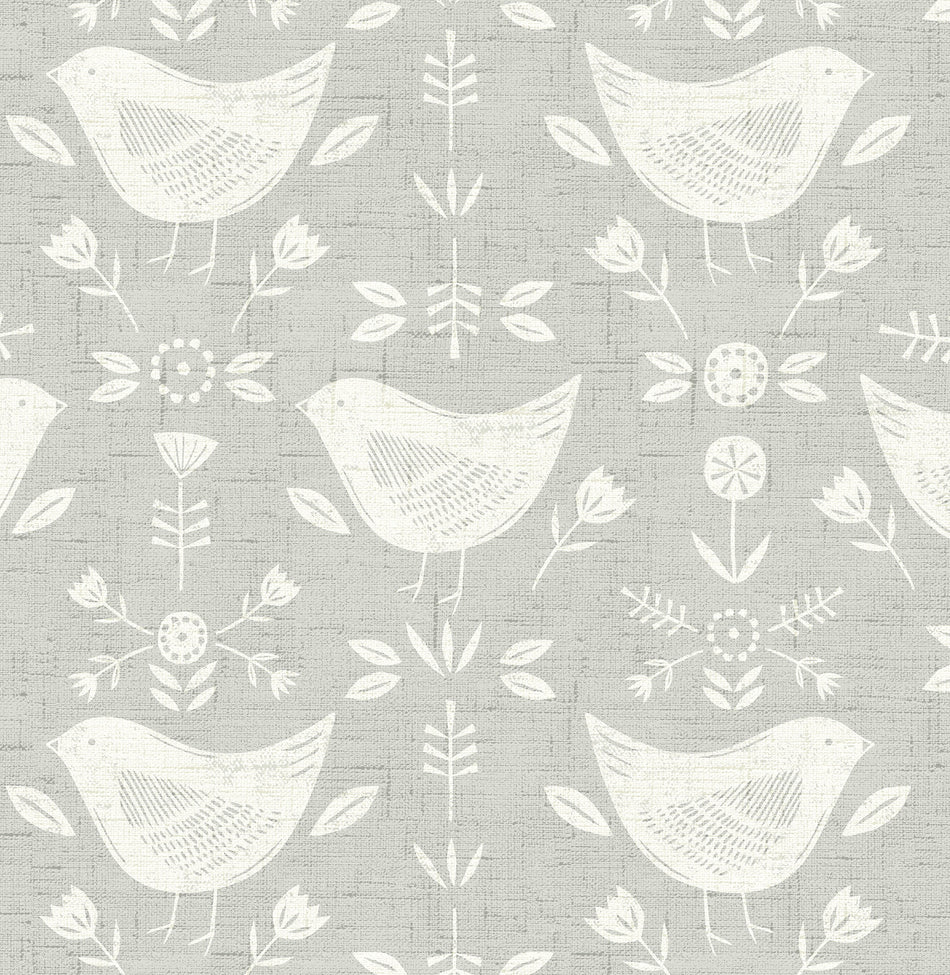 Fryetts Scandi Narvik Grey Fabric