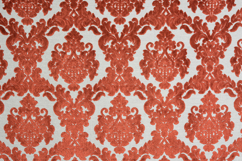 Porter & Stone Assisi Tuscania Burnt Orange Fabric