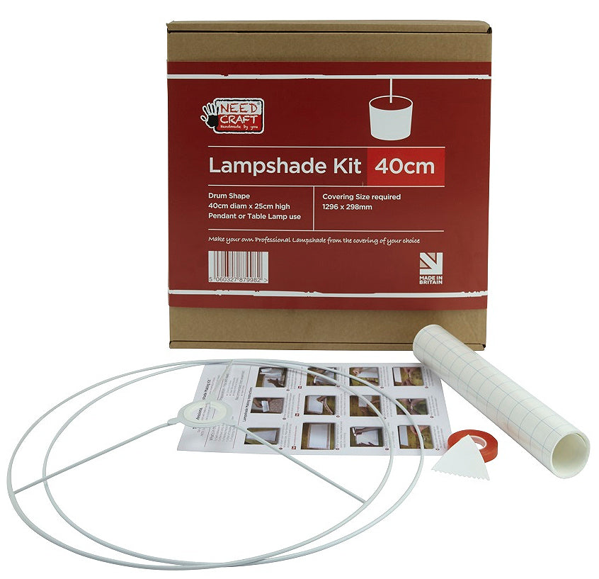 Needcraft 40cm Drum Lampshade Kit