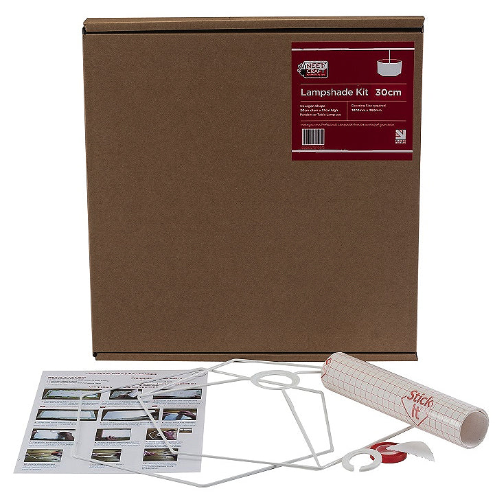 Needcraft 30cm Hexaganol Lampshade Kit