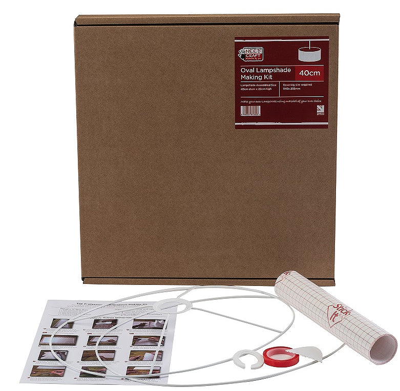 Needcraft 40cm Oval Lampshade Kit