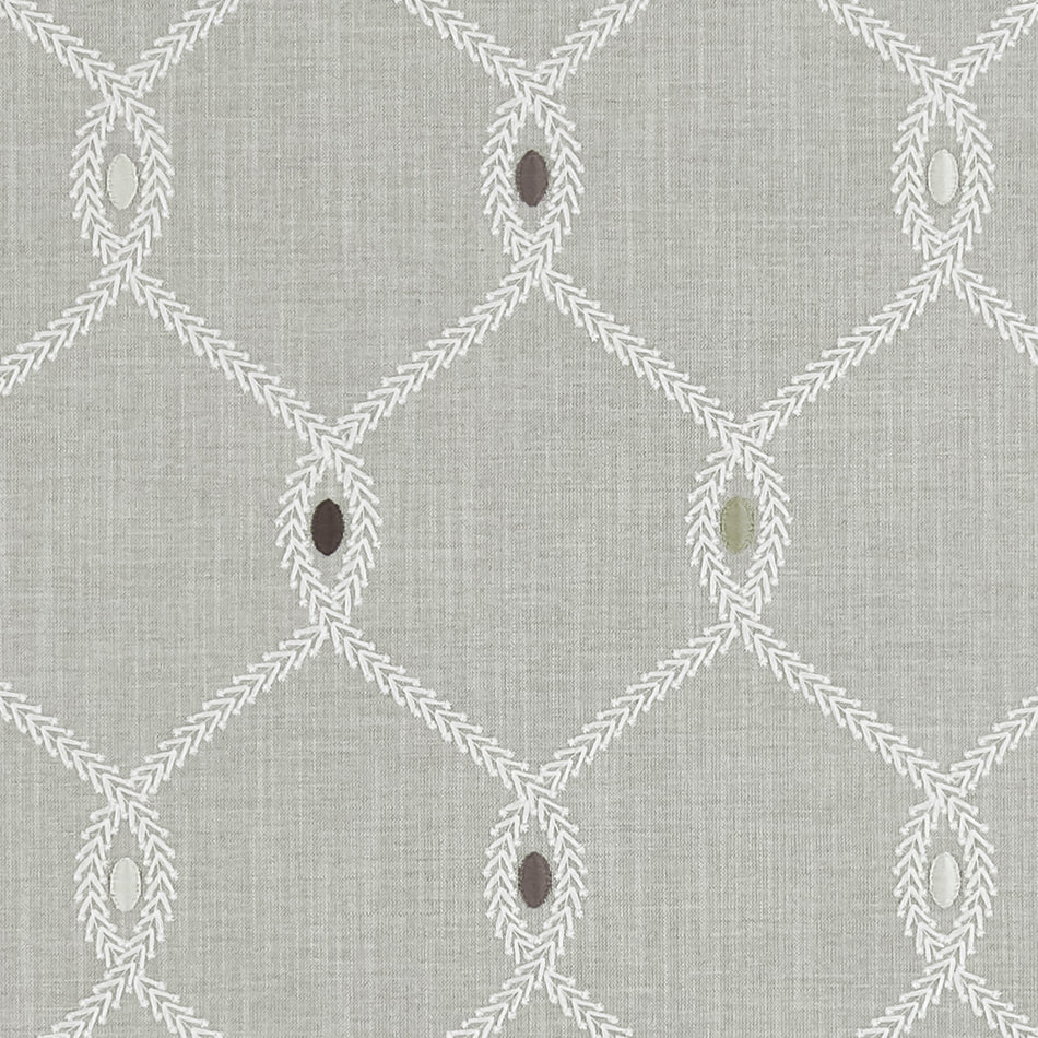 Clarke & Clarke Origins Opus Silver Fabric