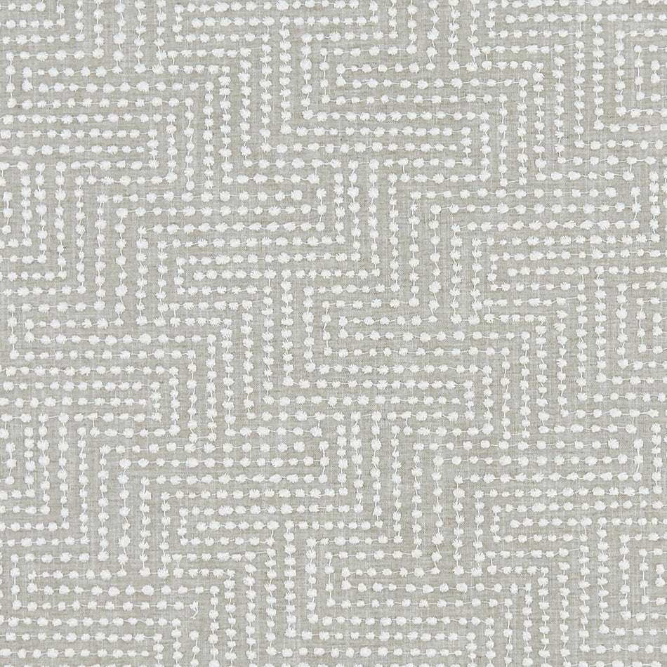 Clarke & Clarke Origins Solitaire Silver Fabric