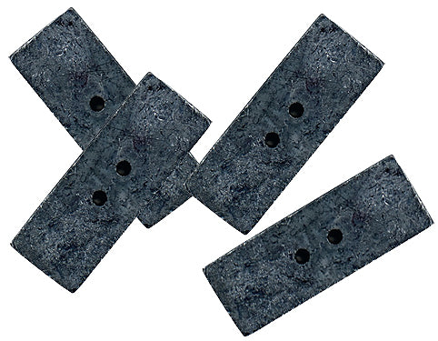 Hallis Lead Rectangular Weights 10g