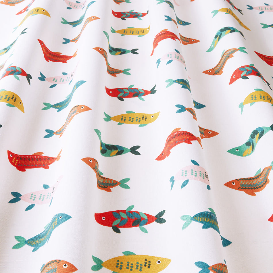 Iliv Levande Mr Fish Poppy Fabric