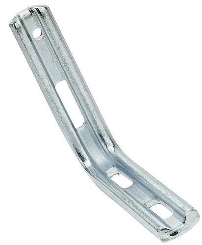 Hallis Slotted Fluted Angle Brackets, Zinc