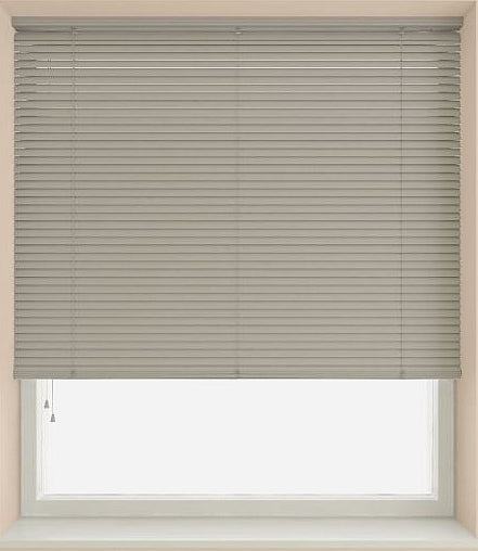 Speedy 25mm Slat PVC Venetian Blind, Grey