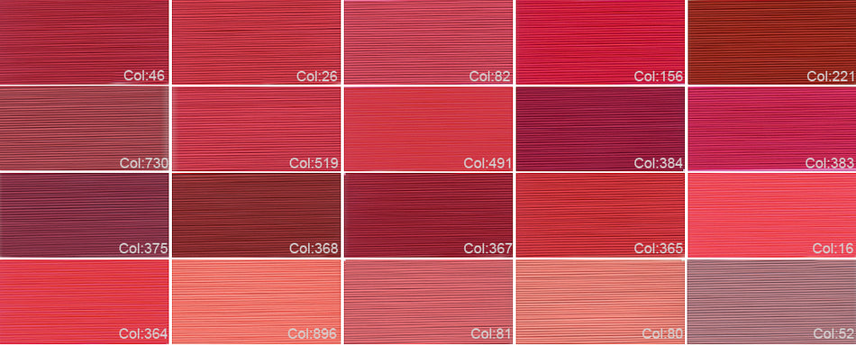 Gutermann Sew-all Thread (Ticket 100), Reds