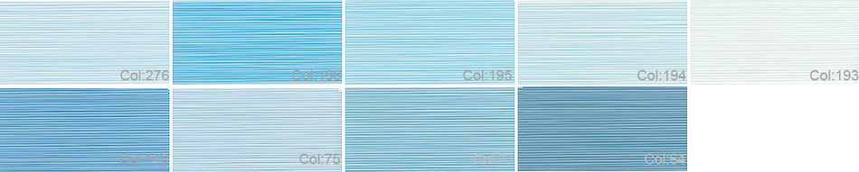 Gutermann Sew-all Thread (Ticket 100), Light Blues