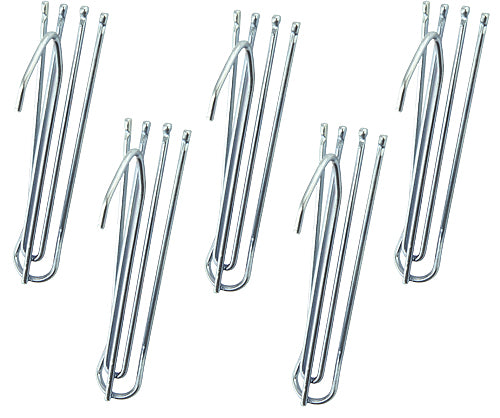 Hallis Deep Pleat Long Neck Curtain Hooks