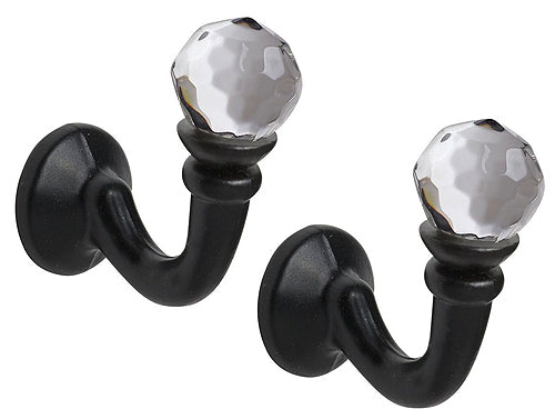 Speedy Crystal Palma Tieback Hook, Black