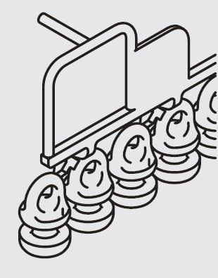 Silent Gliss Metropole Gliders 30mm 50mm 6143