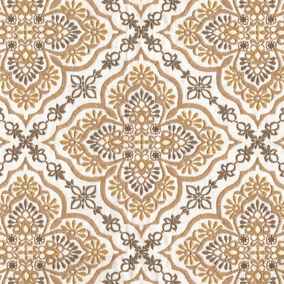 Beaumont Textiles Tropical Havana Sand Fabric