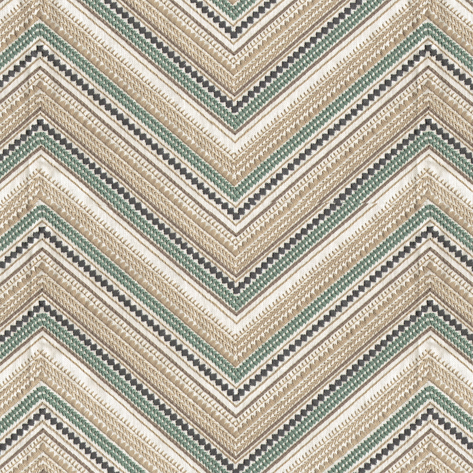 Beaumont Textiles Tropical Varadero Jade Fabric