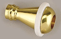 Hallis Cord Weight, Polished Brass