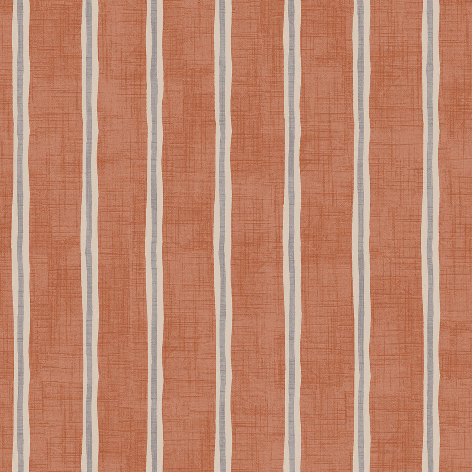 Iliv Imprint Rowing Stripe Paprika Fabric