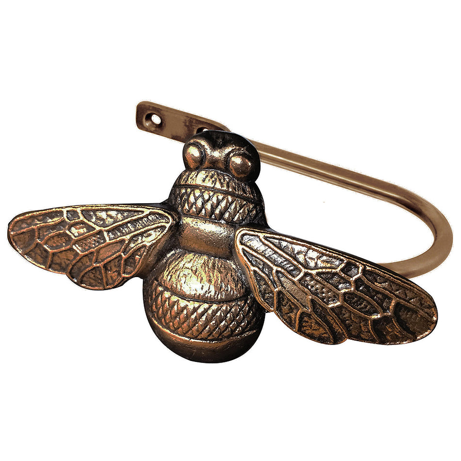 Jones Ecuador Holdback, Bumble Bee, Antique Brass