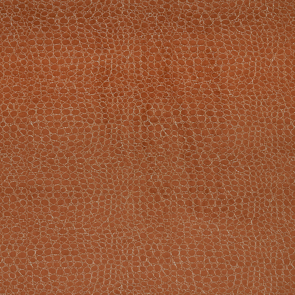 Kai Animal Instincts Cobra Rust Fabric