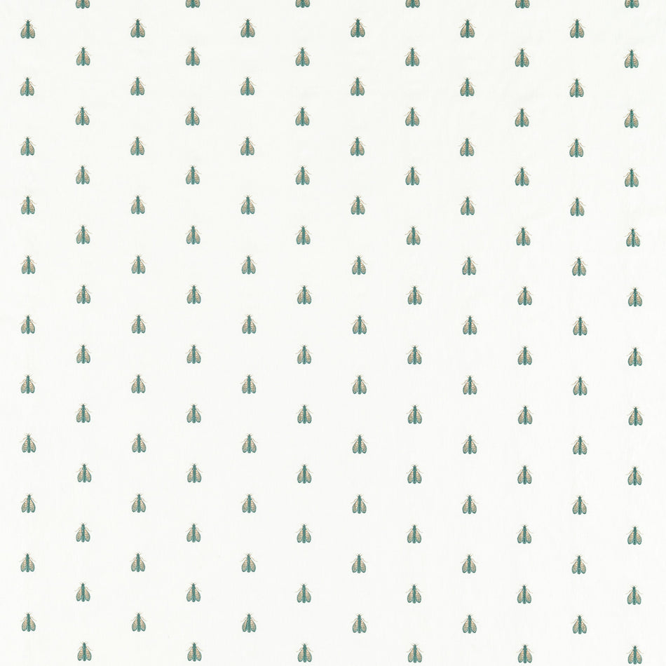 Clarke & Clarke Pomarium Falena Mineral/Rose Gold Fabric