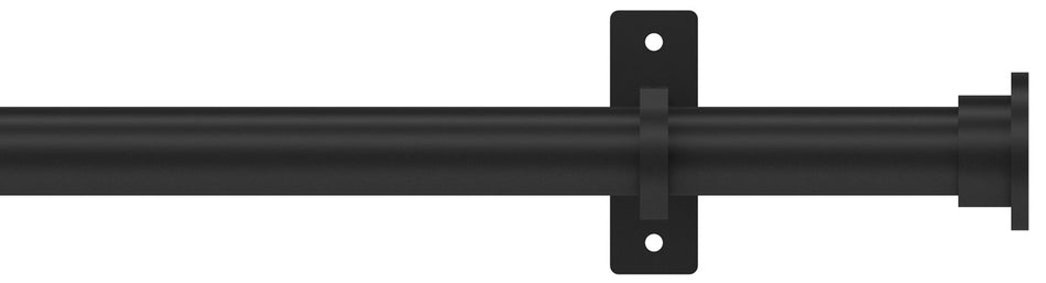 Arc 25mm Eyelet Pole Soft Black, Disc