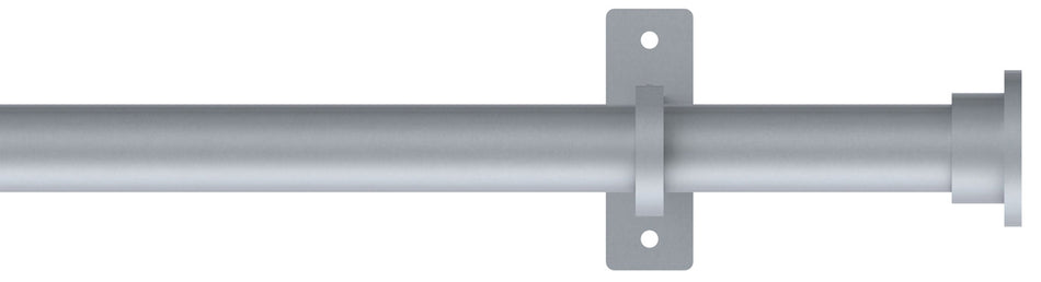 Arc 25mm Eyelet Pole Soft Silver, Disc