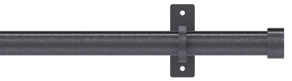 Arc 25mm Eyelet Pole Gunmetal, Stud