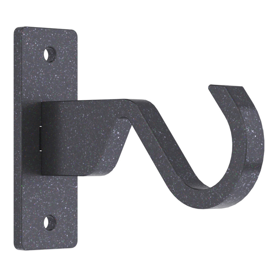 Arc 25mm Metal End Bracket, Gun Metal